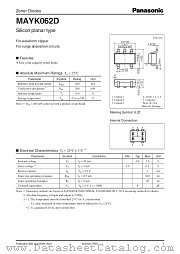 MAYK062D datasheet pdf Panasonic