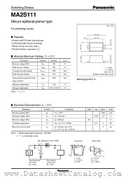 MA2S111 datasheet pdf Panasonic