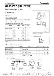 MA132WA datasheet pdf Panasonic