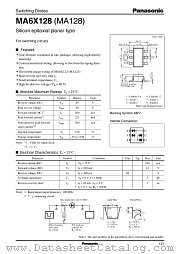 MA6X128 datasheet pdf Panasonic