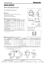 MA5J002D datasheet pdf Panasonic
