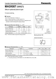 MA57 datasheet pdf Panasonic