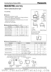 MA3S795 datasheet pdf Panasonic