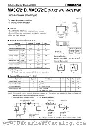 MA721WK datasheet pdf Panasonic