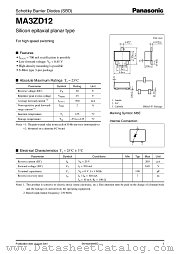 MA3ZD12 datasheet pdf Panasonic