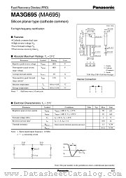 MA695 datasheet pdf Panasonic