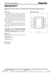 MN39242FT datasheet pdf Panasonic