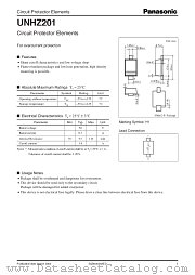 UNHZ201 datasheet pdf Panasonic