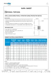TSP160A datasheet pdf Panjit International Inc
