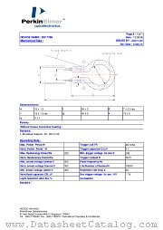 DR7760 datasheet pdf PerkinElmer Optoelectronics