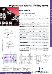 LHI807 datasheet pdf PerkinElmer Optoelectronics