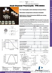 TPS2534 datasheet pdf PerkinElmer Optoelectronics