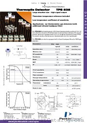 TPS535 datasheet pdf PerkinElmer Optoelectronics
