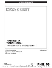 74ABH16244ADGG datasheet pdf Philips
