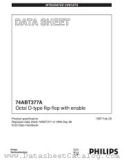 74ABT377AD datasheet pdf Philips