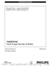 74ABT574ADB datasheet pdf Philips