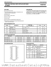 74ABT845PW datasheet pdf Philips