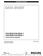 74ALS648-1D datasheet pdf Philips