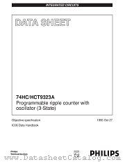 74HC9323A datasheet pdf Philips