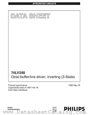 74LV240N datasheet pdf Philips