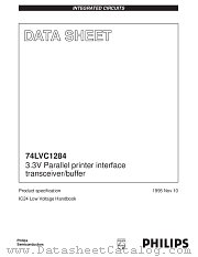 7LVC1284D datasheet pdf Philips