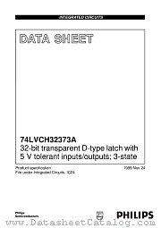 74LVCH32373AEC datasheet pdf Philips