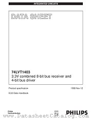 74LVT1403DR datasheet pdf Philips