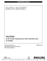 74LVT245PW datasheet pdf Philips