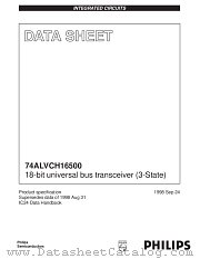 74ALVCH16500 datasheet pdf Philips