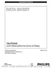 74LVT244AD datasheet pdf Philips