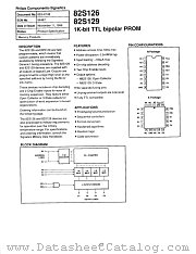 82S126 datasheet pdf Philips
