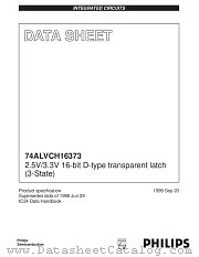 ACH16373DL datasheet pdf Philips