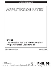 AN246 datasheet pdf Philips