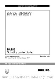 BAT56 datasheet pdf Philips
