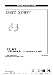BB182B datasheet pdf Philips