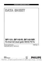 BF1101R datasheet pdf Philips