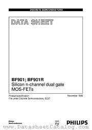 BF901R datasheet pdf Philips