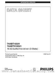 74ABT16541DL datasheet pdf Philips
