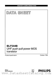 BLF544B datasheet pdf Philips