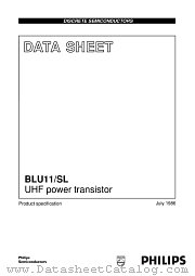 BLU11/SL datasheet pdf Philips