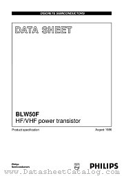 BLW50F datasheet pdf Philips