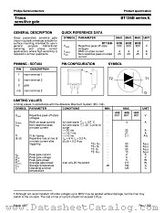 BT136B-500E datasheet pdf Philips