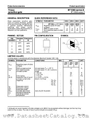 BT136M-500E datasheet pdf Philips