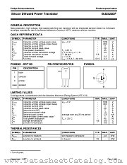 BU2523DF datasheet pdf Philips