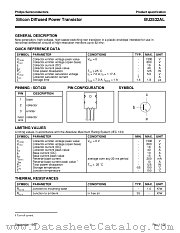 BU2532AL datasheet pdf Philips