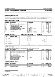 BU4508AZ datasheet pdf Philips