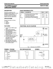 BUK101-50GL datasheet pdf Philips