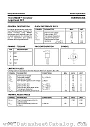 BUK9505-30A datasheet pdf Philips