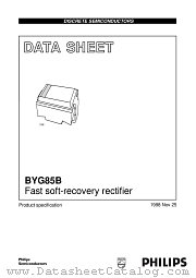 BYG85B datasheet pdf Philips