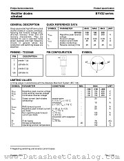 BYV32 datasheet pdf Philips